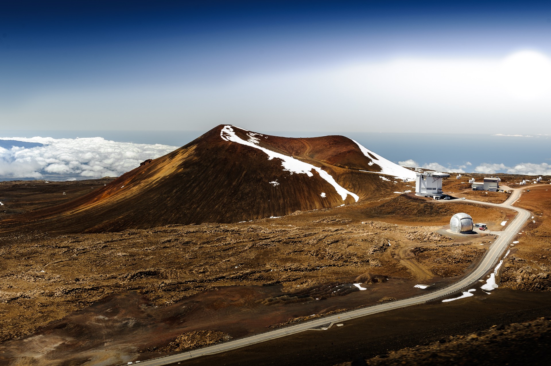 proposing on Mauna Kea summit